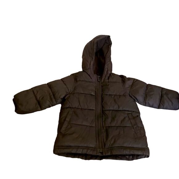 Old Navy Kids Puffer Jacket Black Size 2T - Picture 1 of 5